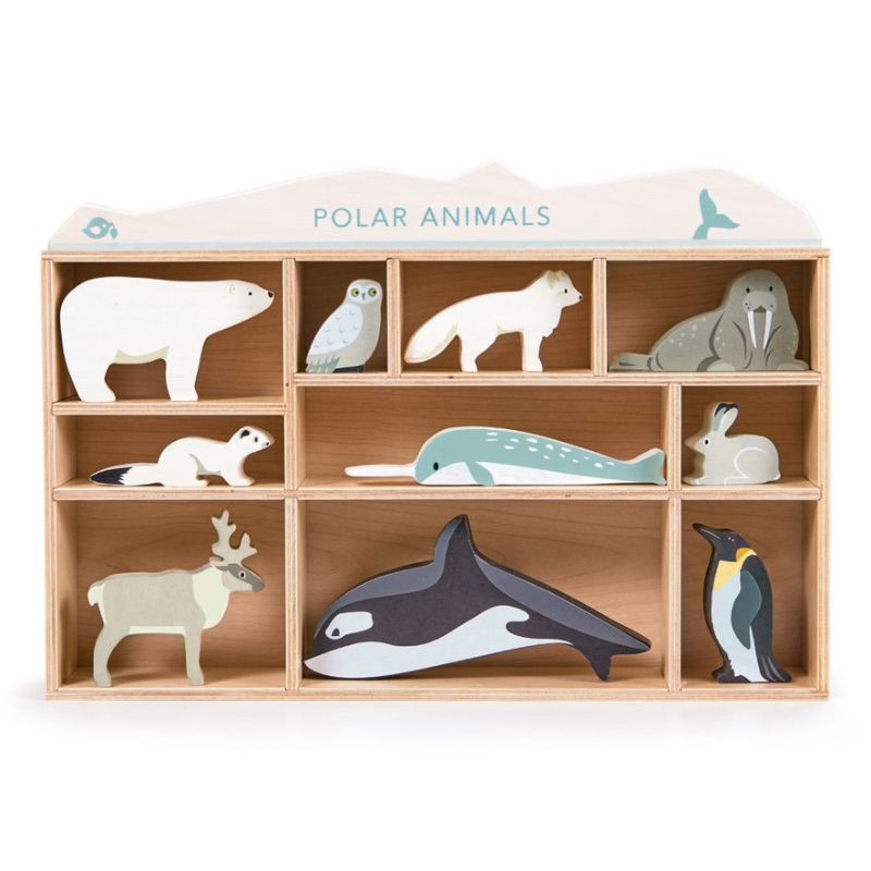 Tender Leaf Polar Animals Shelf